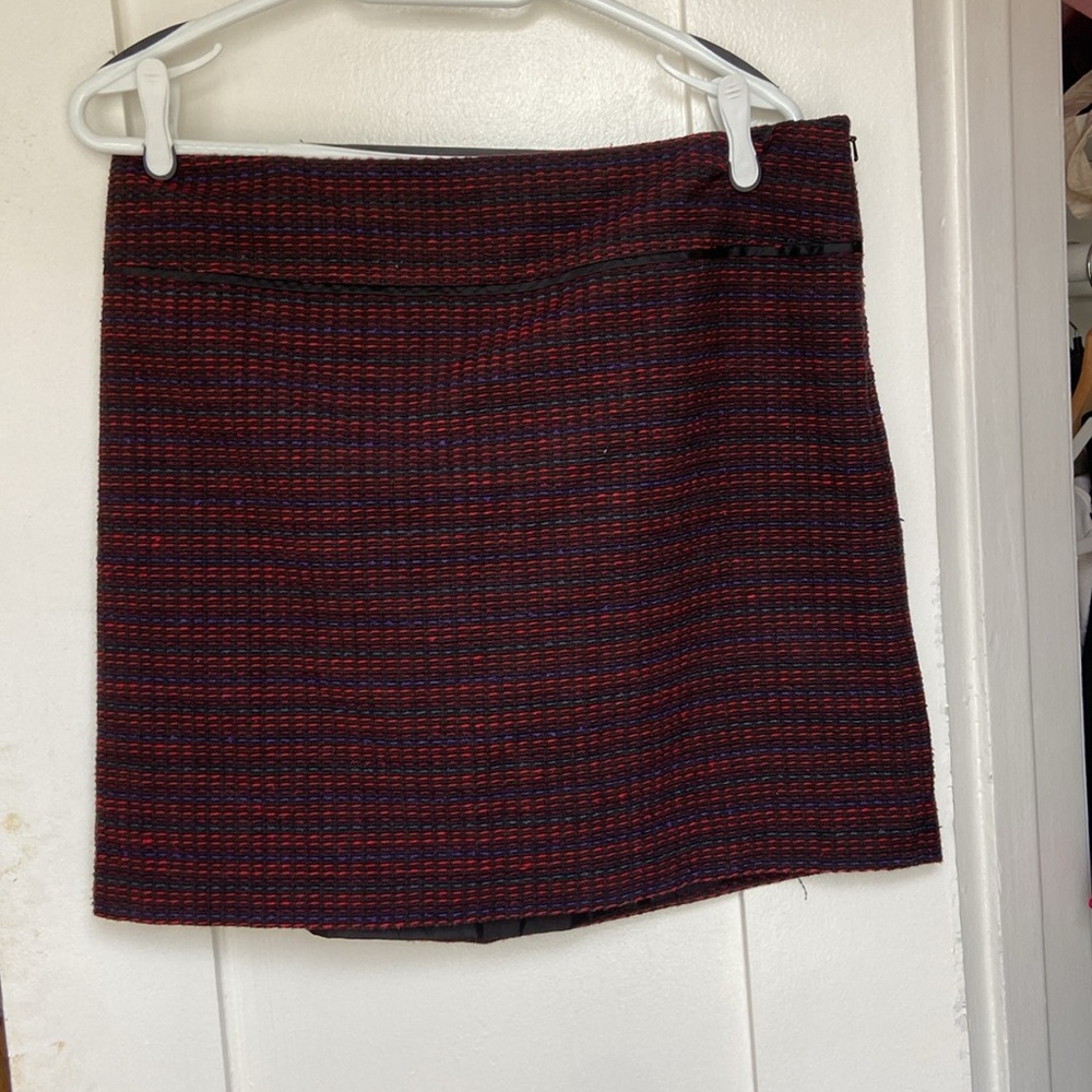 Loft Stripe Texture Skirt